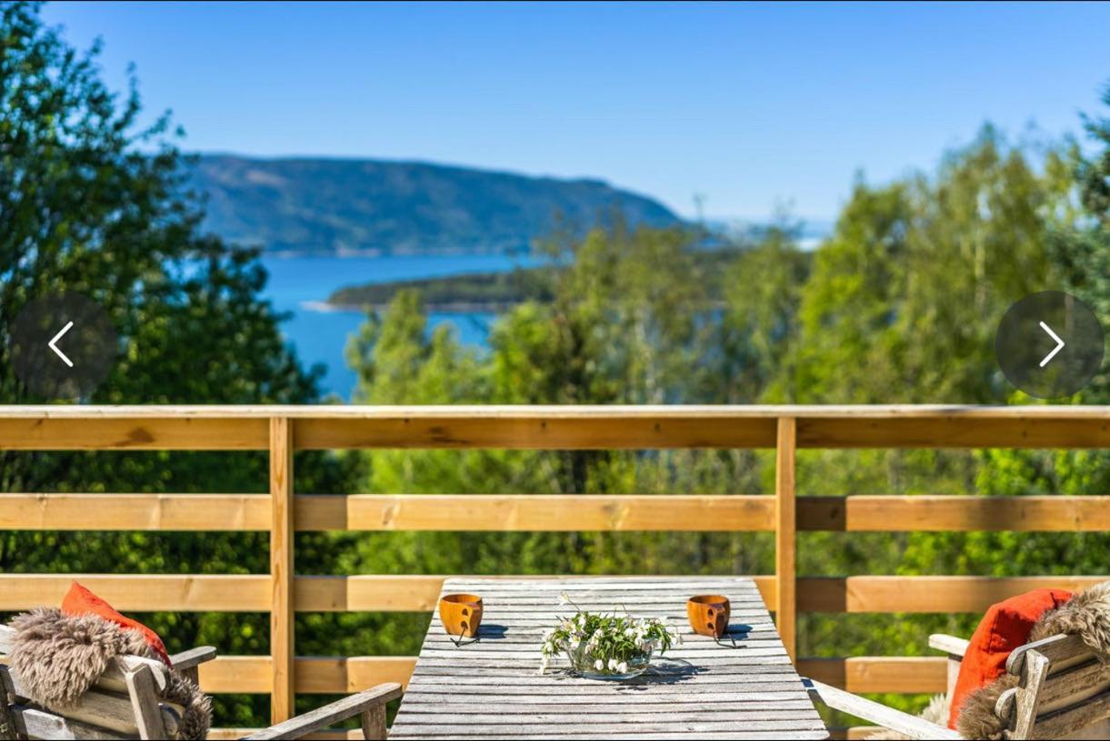 Beautiful Cabin By Mjosa. Villa Stange ภายนอก รูปภาพ