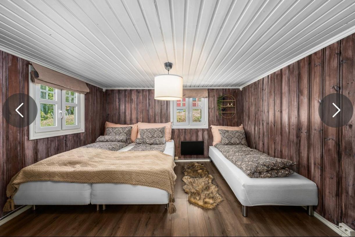 Beautiful Cabin By Mjosa. Villa Stange ภายนอก รูปภาพ