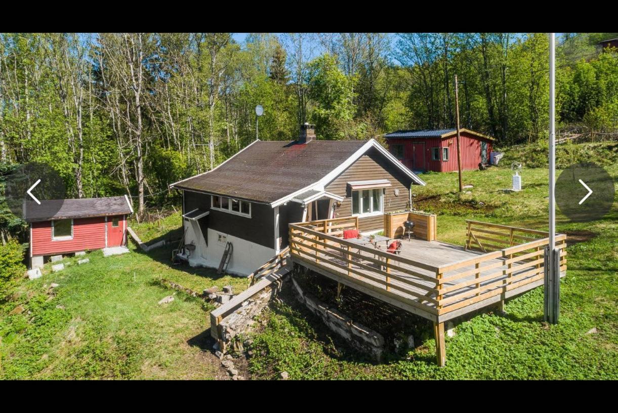 Beautiful Cabin By Mjosa. Villa Stange ภายนอก รูปภาพ